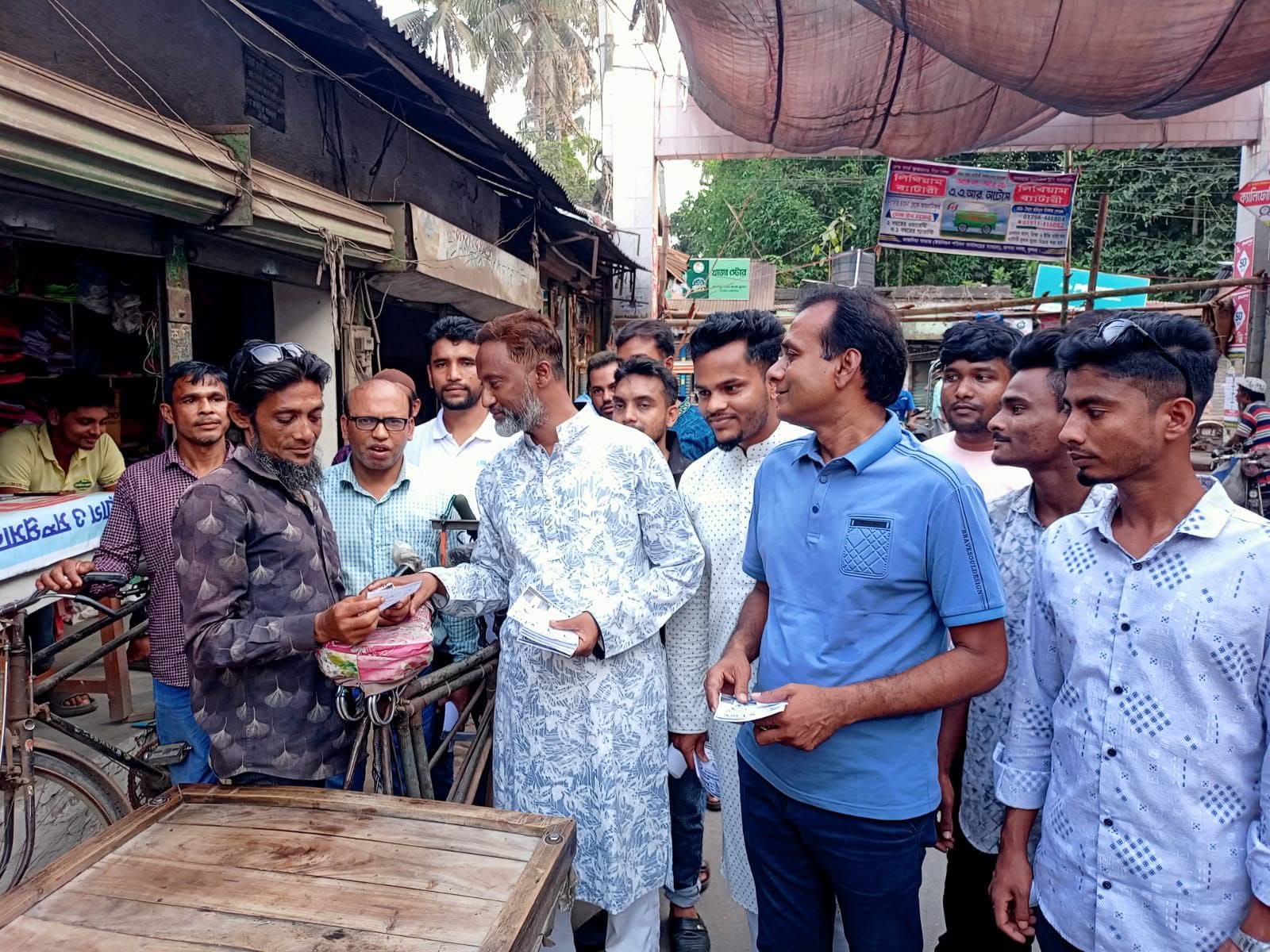 নির্বাচনী প্রচারণা অব্যাহত.জনগণের সেবায় নির্বাচনে অংশ. আতাউর রহমান রনু.