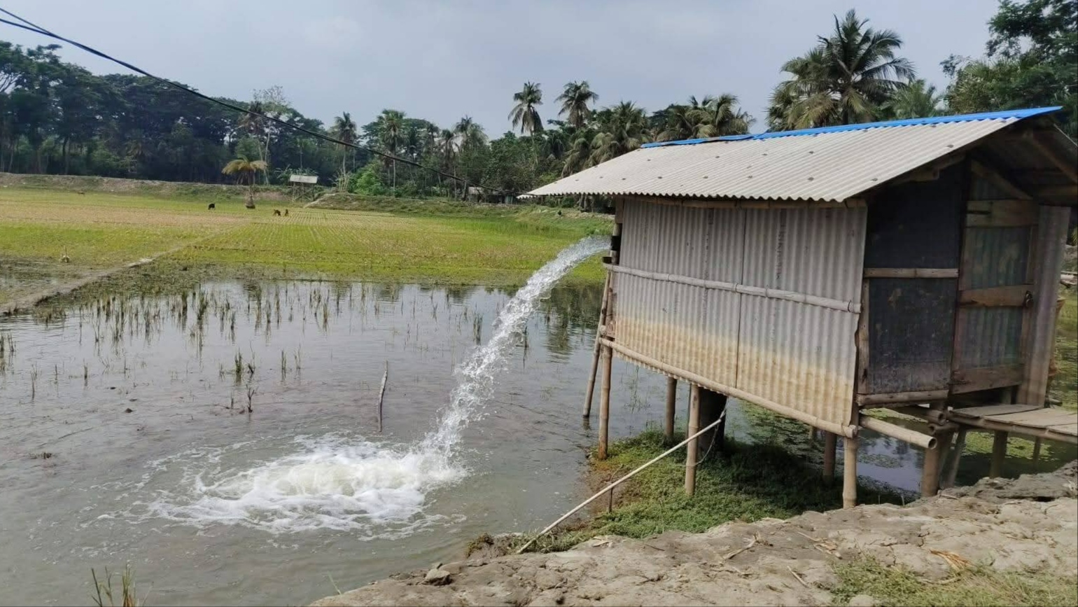 কেশবপুরে অবৈধভাবে ভূগর্ভস্থ পানি উত্তোলন করায় ১০ হাজার টাকা অর্থদণ্ড আরোপ