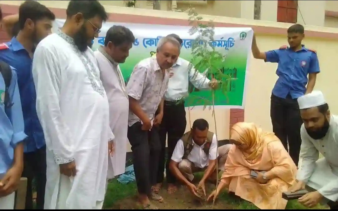 কেশবপুরে বৃক্ষরোপন কর্মসূচির শুভ উদ্বোধন