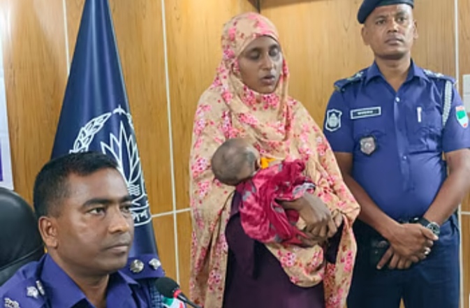 বাবা বিক্রি করে দিলেন নবজাতককে পুলিশ উদ্ধার করে ফিরিয়ে দিল মায়ের কোলে