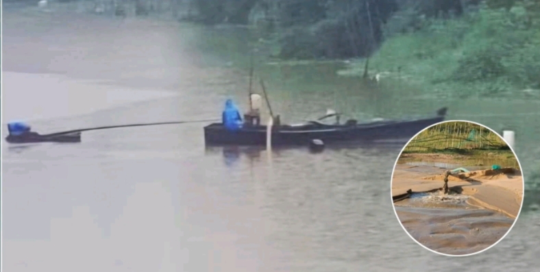 ঈদগাঁওতে অবৈধ বালি উত্তোলনের মহোৎসব