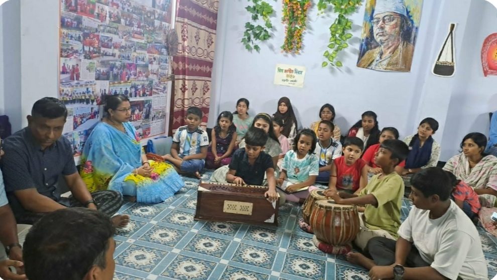 কেশবপুরে চারুপীঠ একাডেমির উদ্যোগে বিশ্ব সংগীত দিবস উদযাপন