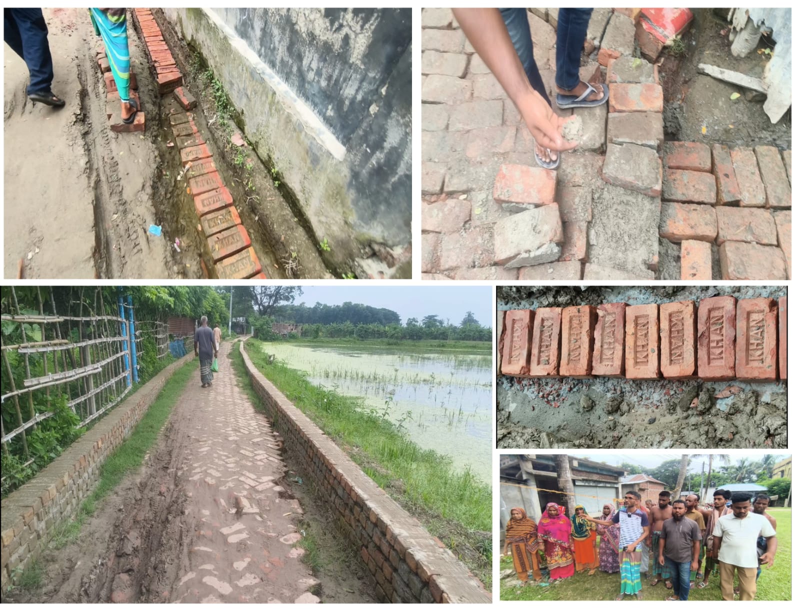 রূপসায় ইয়াদ আলী সড়কটিকে টেকসই সড়ক নির্মাণে ব্যাপক অনিয়ম ; চরম ক্ষোভে ফুঁসে উঠেছে জনতা