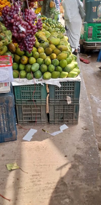ঈদগাঁও বাজারে যত্রতত্র পয়েন্টে ফুটপাত দখল, চলাচলে চরম দূর্ভােগ 