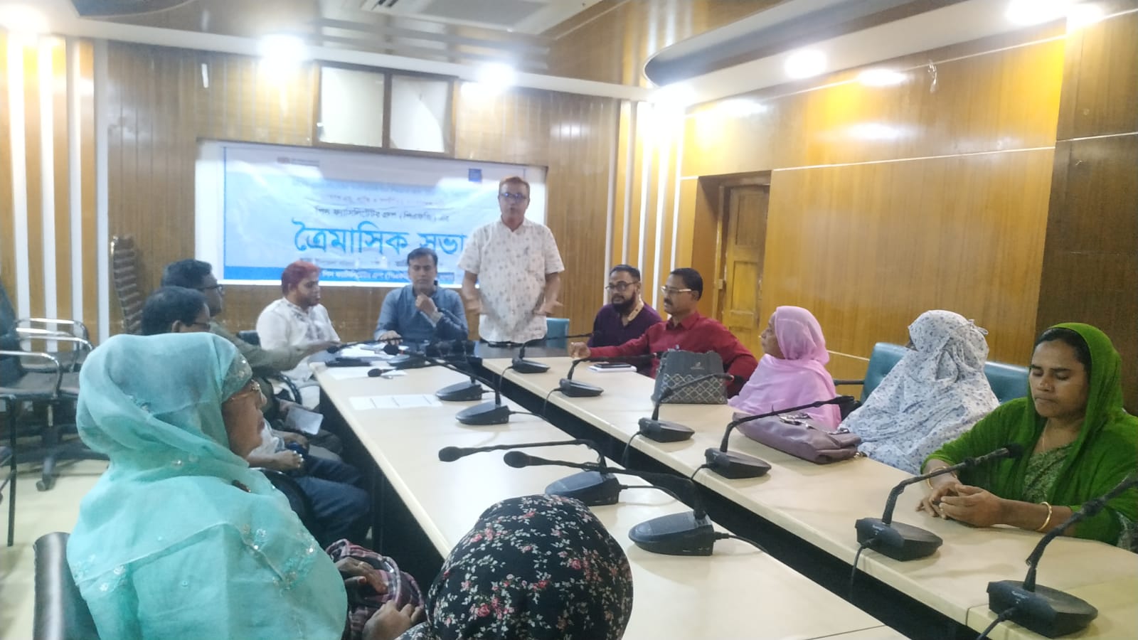যশোরের কেশবপুরে পিএফজির ত্রৈমাসিক সভা অনুষ্ঠিত