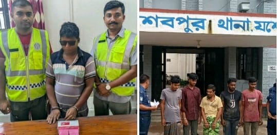 কেশবপুরে দু’দিনে চার মাদককারবারি এবং দুই কাঠ চোর গ্রেফতার