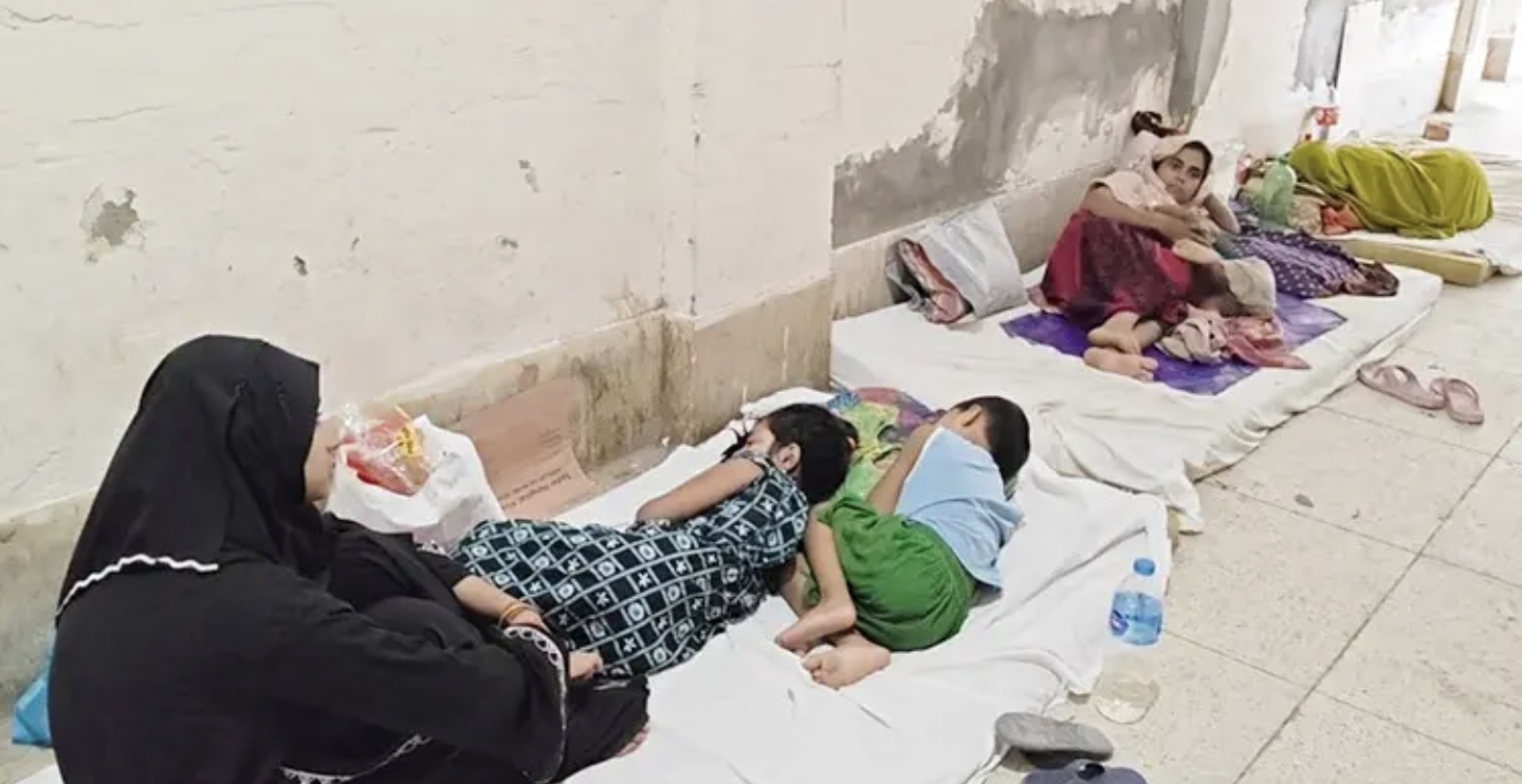 শিশু ওয়ার্ডে ধারণক্ষমতার চেয়ে রোগী ৭ গুণ বেশি