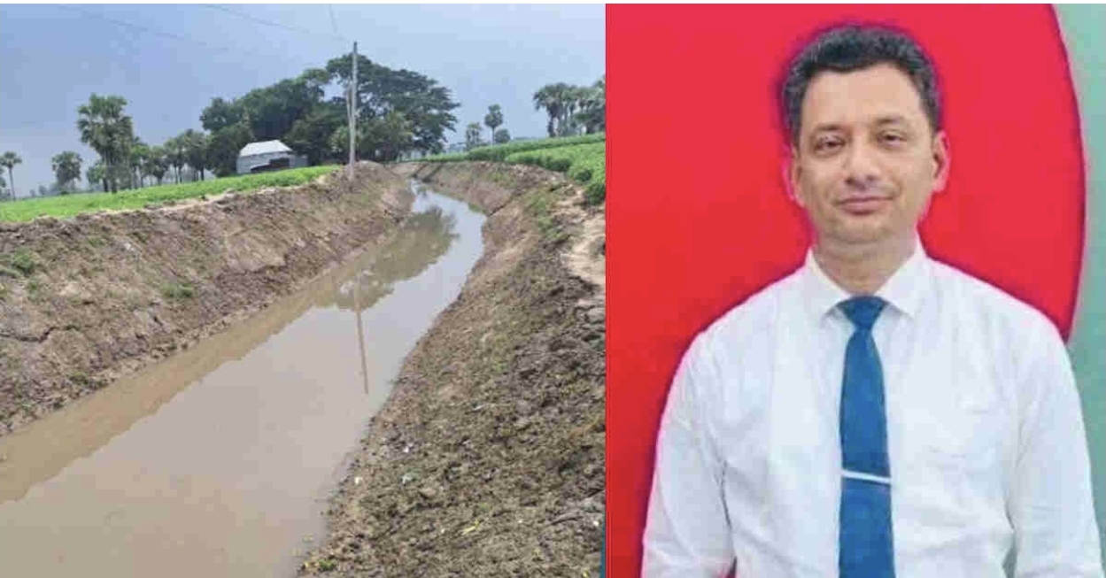 খাল খনন শেষে সরকারি কোষাগারে ৭৩ লাখ টাকা ফেরত দিলেন ইউএনও