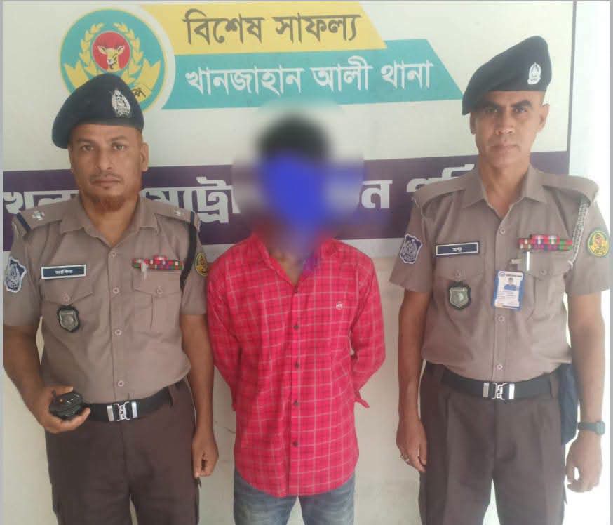 ০২ রাউন্ড গুলিসহ ০১ জন গ্রেফতার