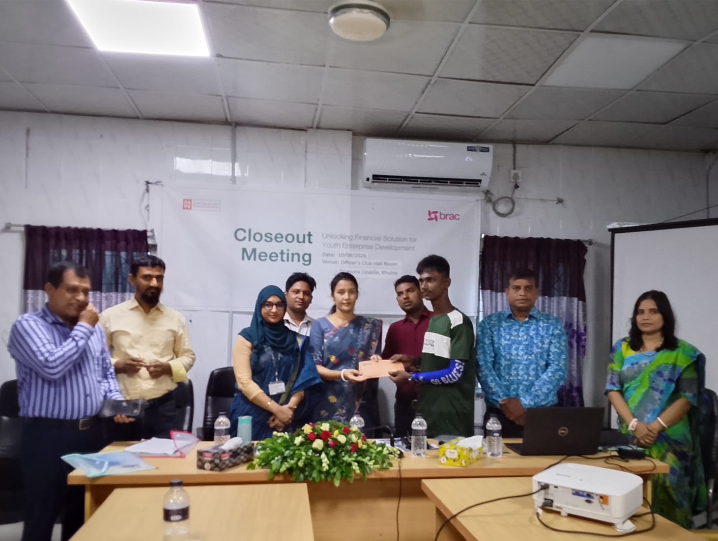 ডুমুরিয়ায় ব্র্যাকের আয়োজনে আনলকিং ফাইন্যান্সিয়াল সলিউশন’স ফর ইয়ুথ এন্টারপ্রাইজ ডেভেলপমেন্ট প্রকল্পের সমাপনী সভা অনুষ্ঠিত