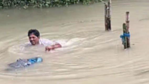 খুলনায় খাল থেকে অমিও মন্ডলের মরদেহ উদ্ধার