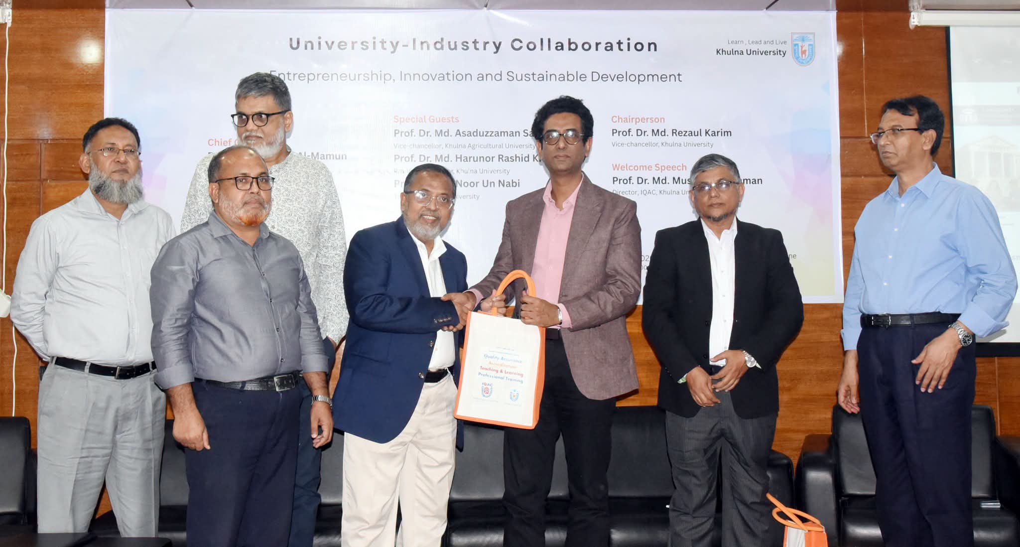 খুলনা বিশ্ববিদ্যালয় ইউজিসি সদস্য প্রফেসর ড. আব্দুল্লাহ আল মামুন