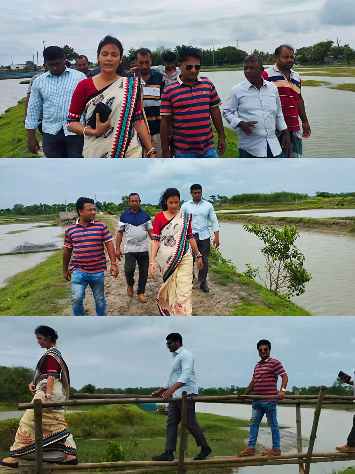 ডুমুরিয়া উপজেলা নির্বাহী অফিসার লতা বুনিয়া সরকারি প্রাথমিক বিদ্যালয় ও মন্দির আকস্মিক পরিদর্শন করেছেন