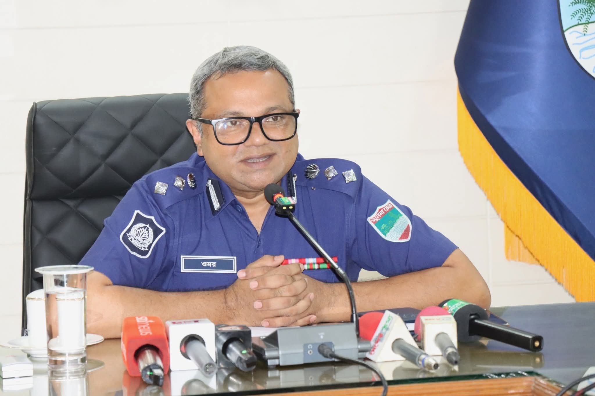 প্রিন্ট ও ইলেকট্রনিক মিডিয়ার সাংবাদিকদের সঙ্গে নবাগত পুলিশ সুপার মহোদয়ের মতবিনিময়