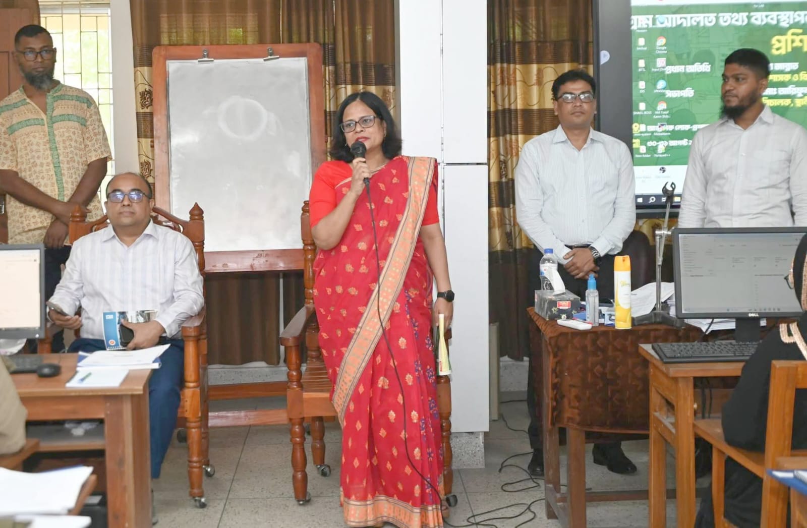 গ্রাম আদালত তথ্য ব্যবস্থাপনা পদ্ধতি (VCMIS) বিষয়ক প্রশিক্ষণ কর্মশালা উদ্বোধন