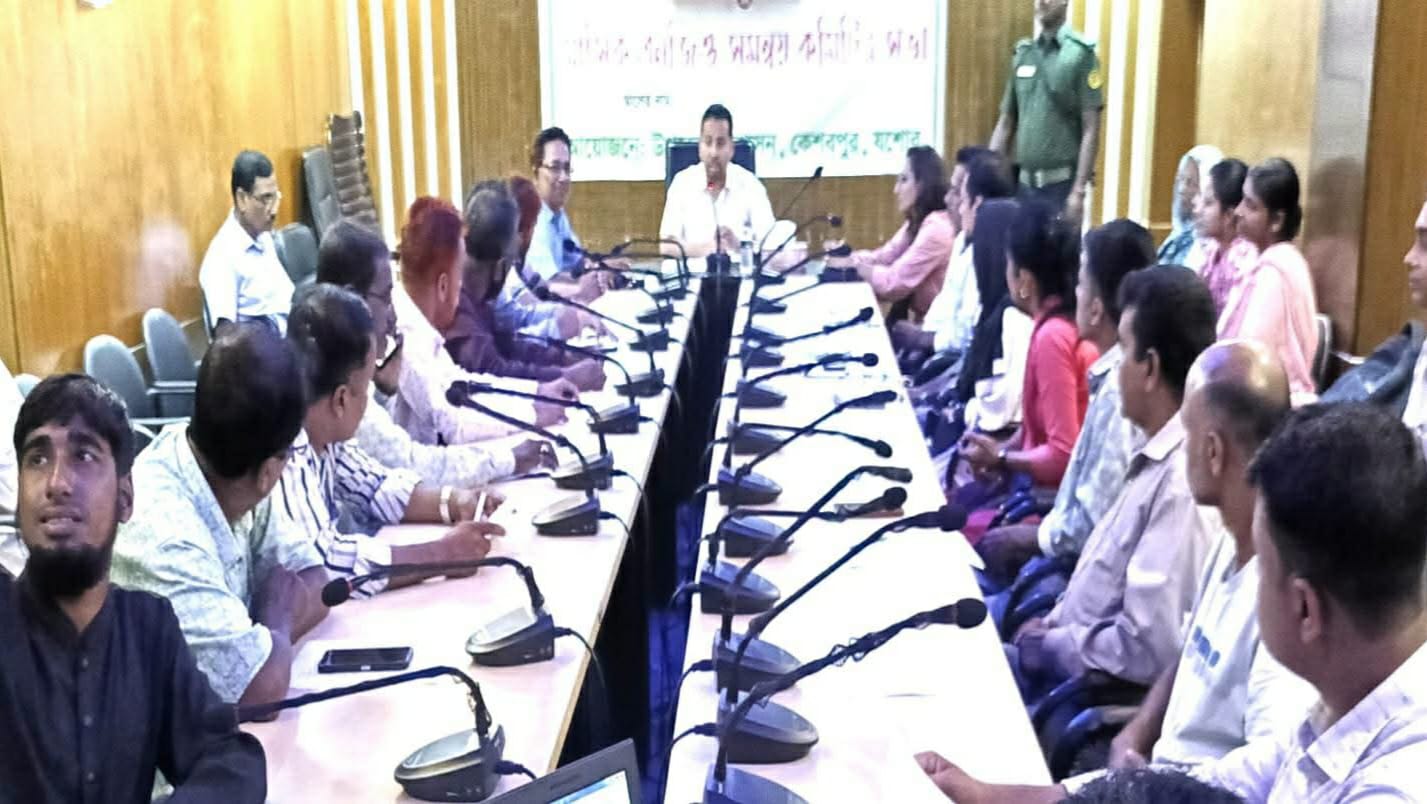 কেশবপুরে এনজিও সমন্বয় কমিটির উদ্যোগে মতবিনিময় সভা অনুষ্ঠিত