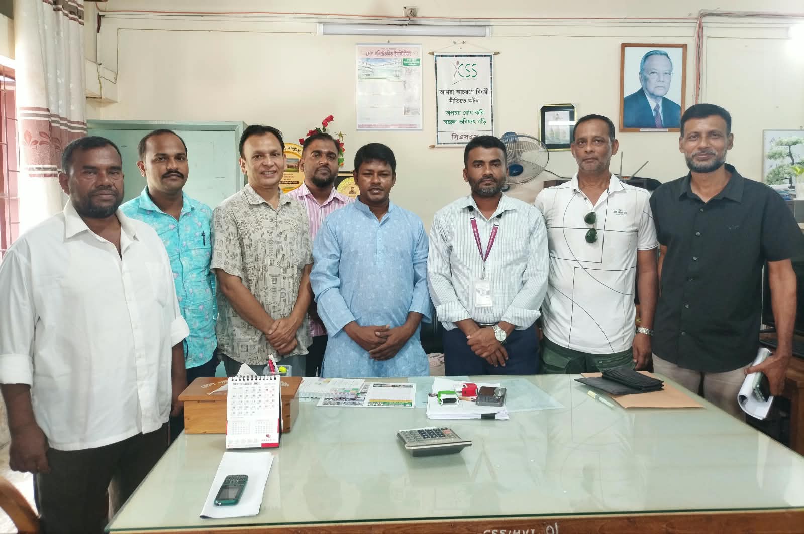 সিএসএস হোপ টেকনিক্যাল ও পলিটেকনিক ইনস্টিটিউট পরিদর্শন করলেন ‘নিরাপদ খুলনা চাই’-এর সভাপতি সরদার বাদশা
