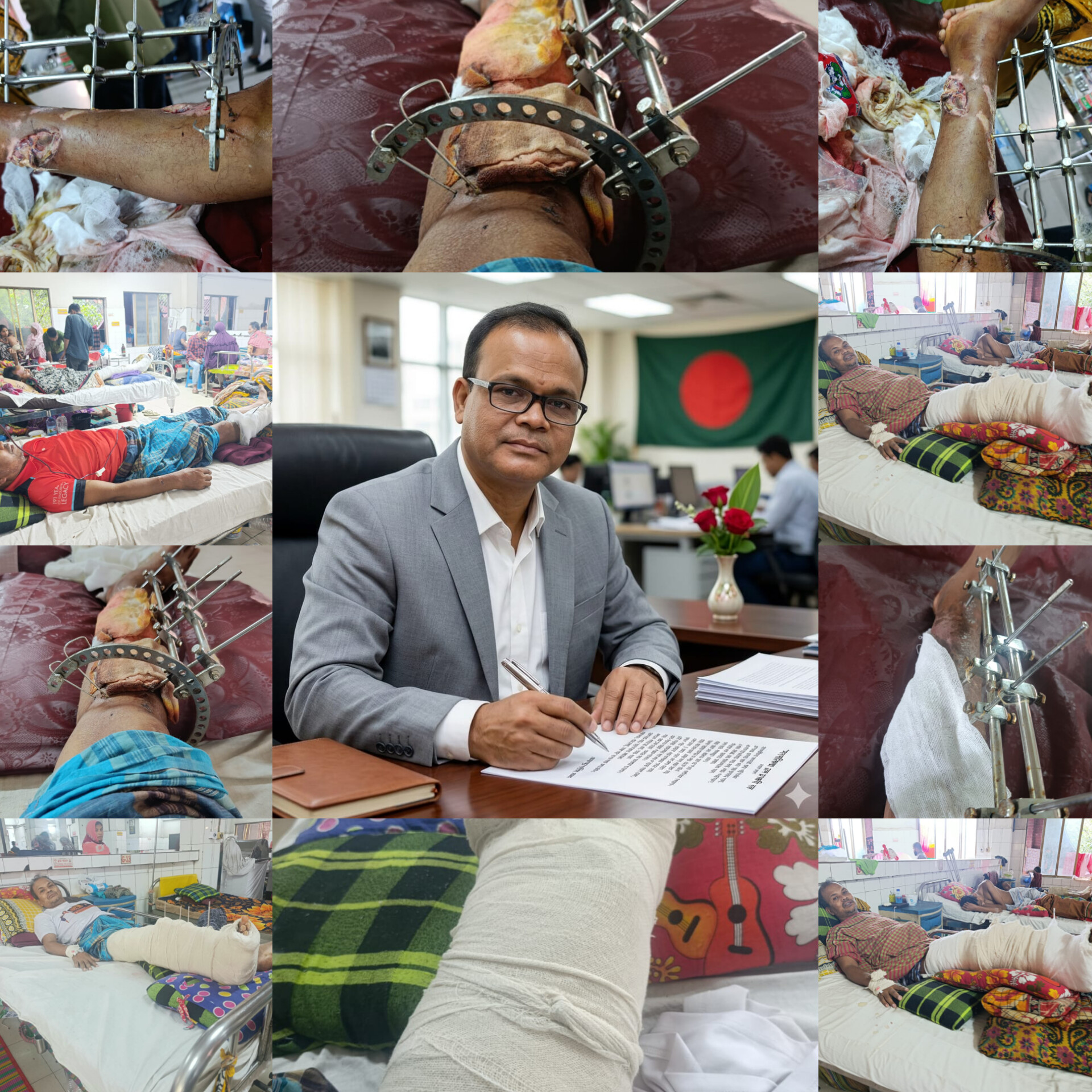সাত অস্ত্রোপচারের পরও থামেনি জীবনযুদ্ধ, মানুষের সহায়তার অপেক্ষায় সাংবাদিক জেমস আব্দুর রহিম রানা ১৯ সেপ্টেম্বর আবারও গুরুত্বপূর্ণ অস্ত্রোপচার—চরম আর্থিক সংকটে নিঃস্বপ্রায় পরিবার