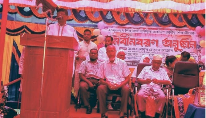 কেশবপুর মহিলা ডিগ্রি কলেজে একাদশ শ্রণীর শিক্ষার্থীদের নবীন বরন অনুষ্ঠান অনুষ্ঠিত 