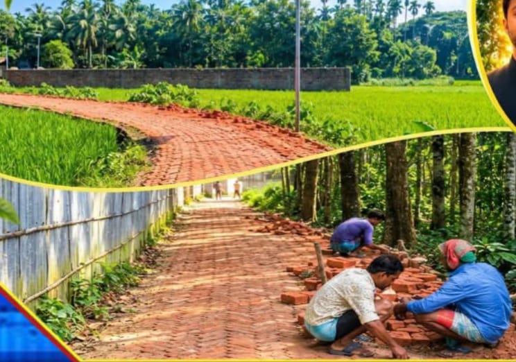 জালালাবাদে গ্রামীণ যোগাযোগ সড়ক সংস্কারে এগিয়ে আসলো তকি মিয়াজী