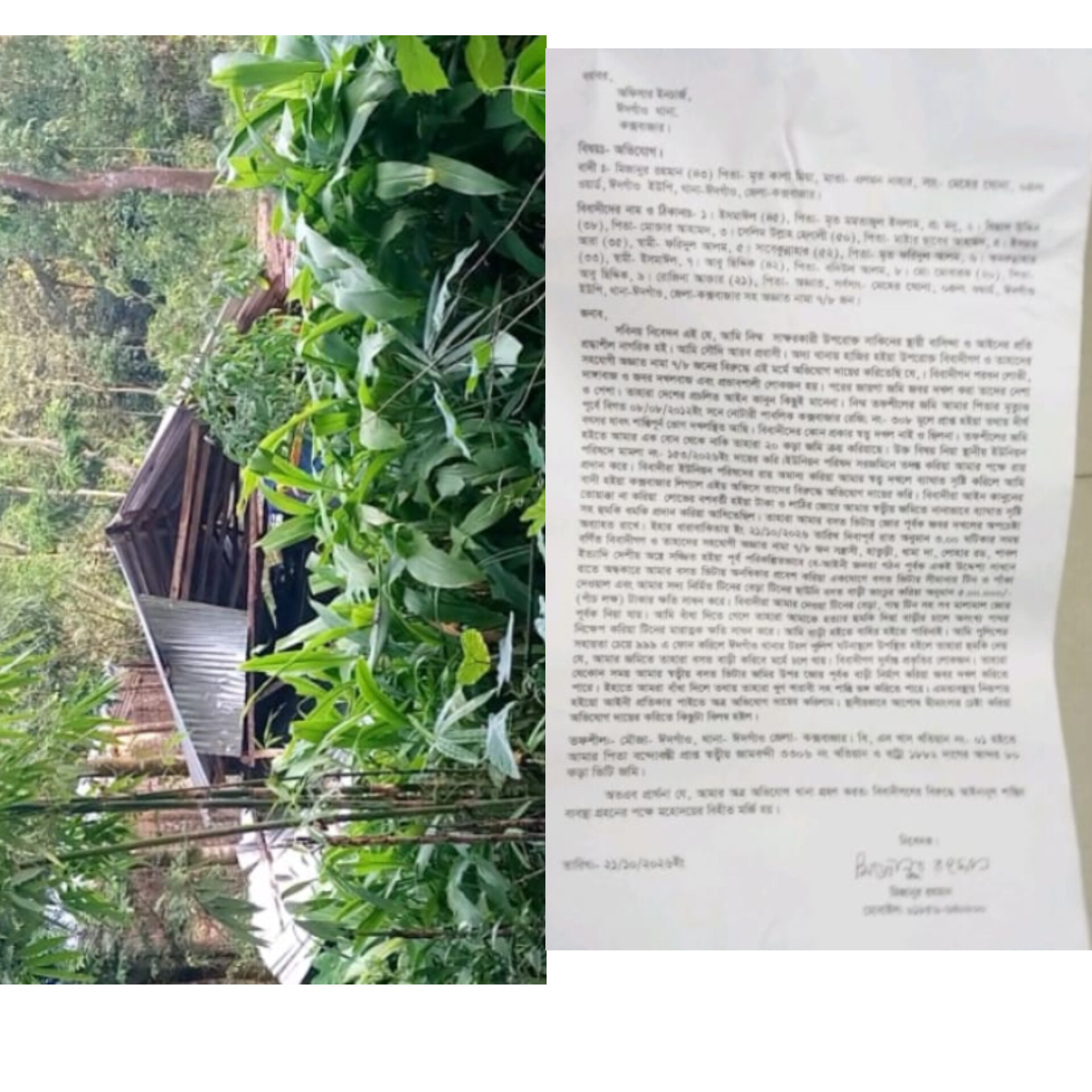ঈদগাঁওতে জমি বিরোধ নিয়ে বসতবাড়ি ভাঙচুর, মেম্বারসহ ৯ জনের বিরুদ্ধে অভিযোগ ।